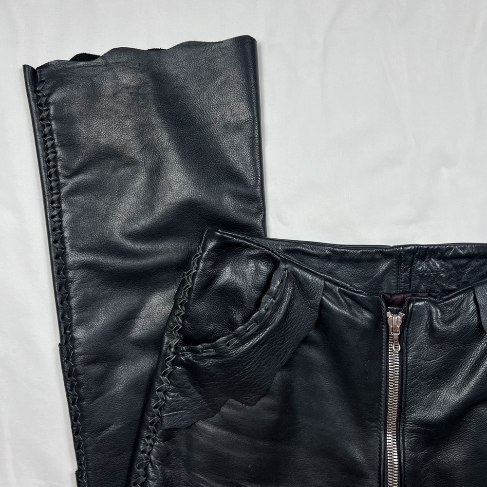 Vintage 90’s Leather Pants - Picture 2 of 8